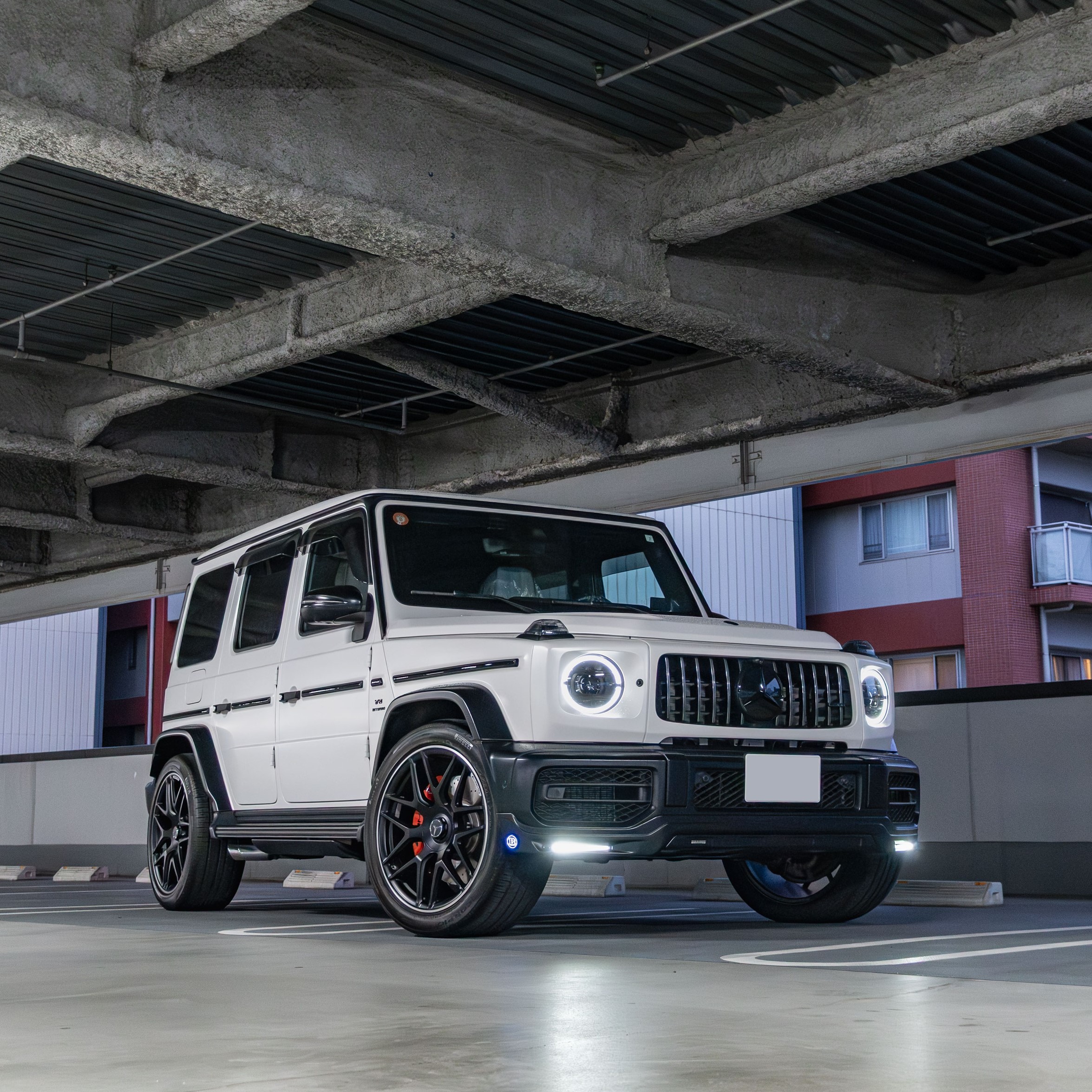 W463A AMG G63 ダウンサス ローダウン アンビエント サイドステップ BRABUS カスタム