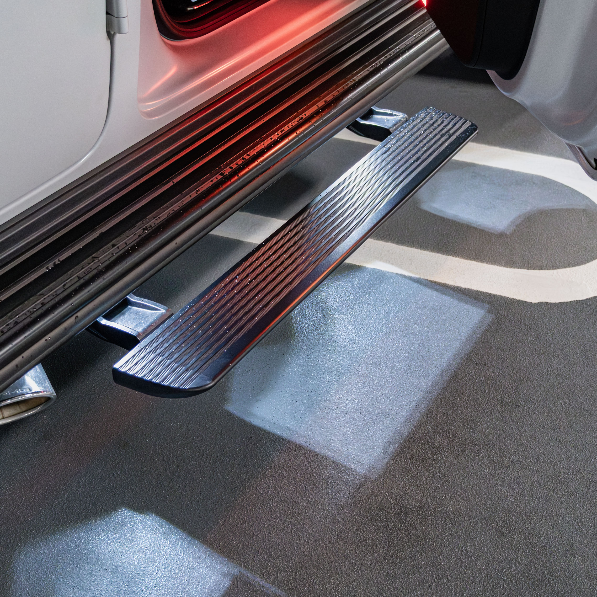 W463A AMG G63 ダウンサス ローダウン アンビエント サイドステップ BRABUS カスタム