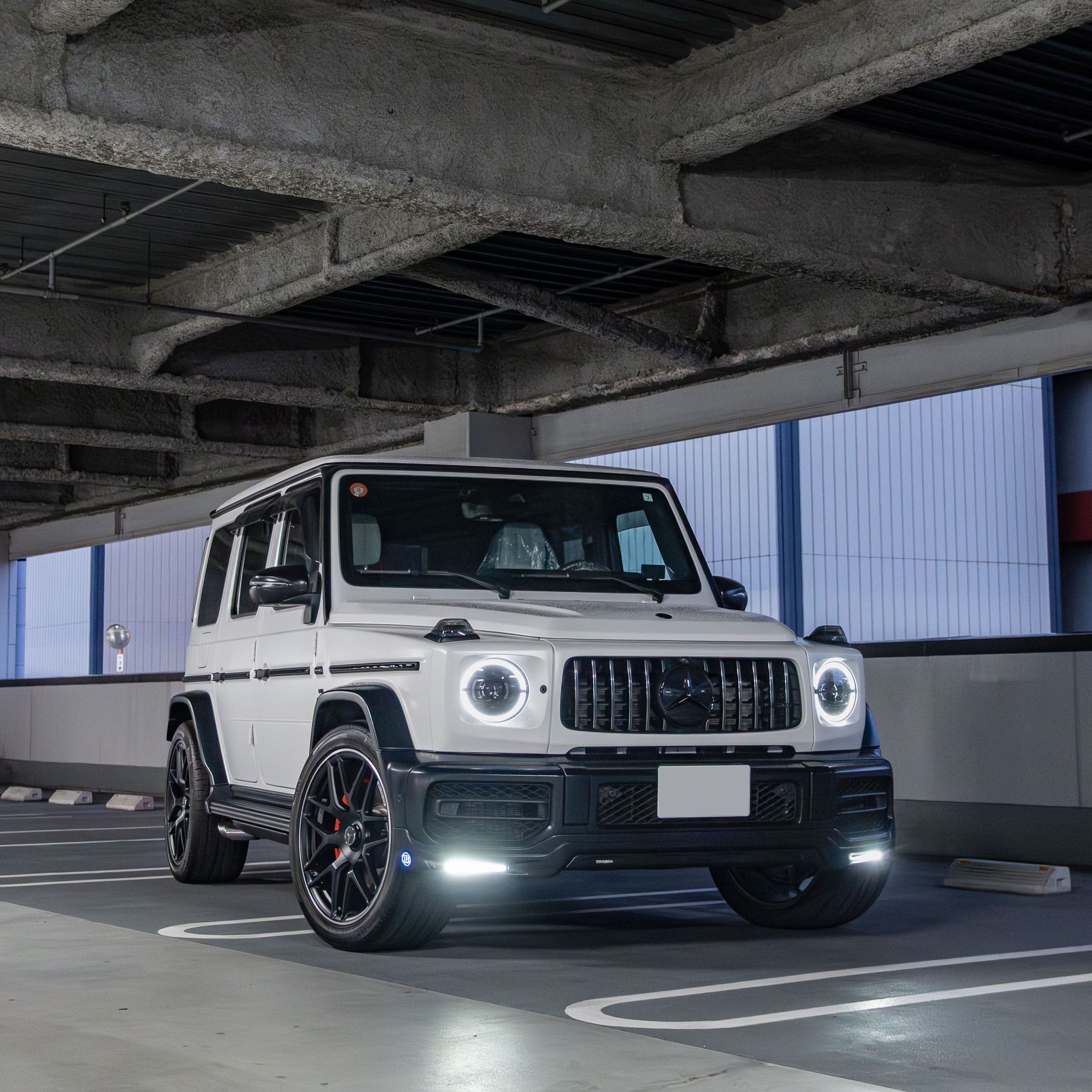 W463A AMG G63 ダウンサス ローダウン アンビエント サイドステップ BRABUS カスタム