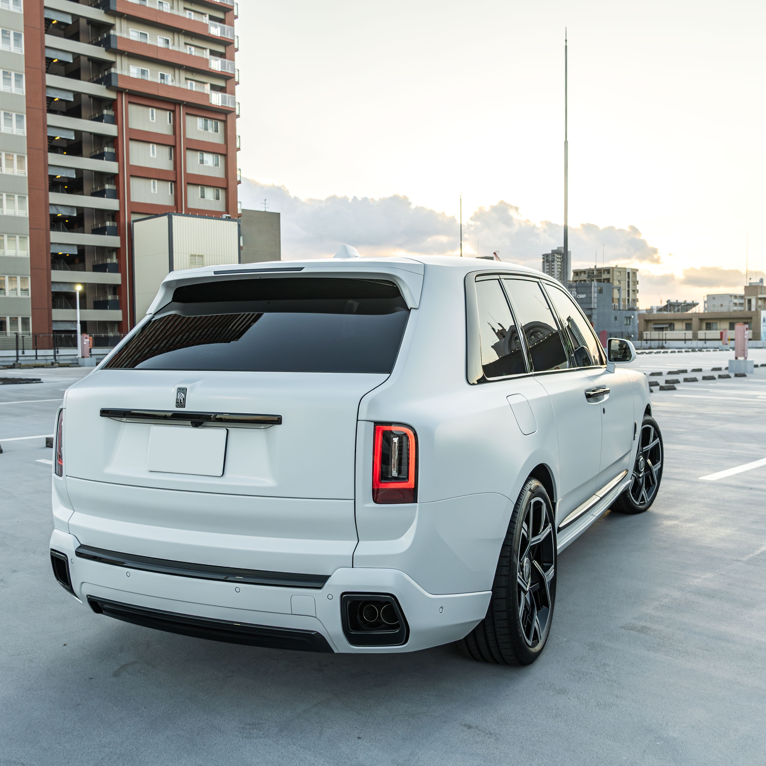 ロールスロイス　カリナン　ステルスフィルム　プロテクション　マット化