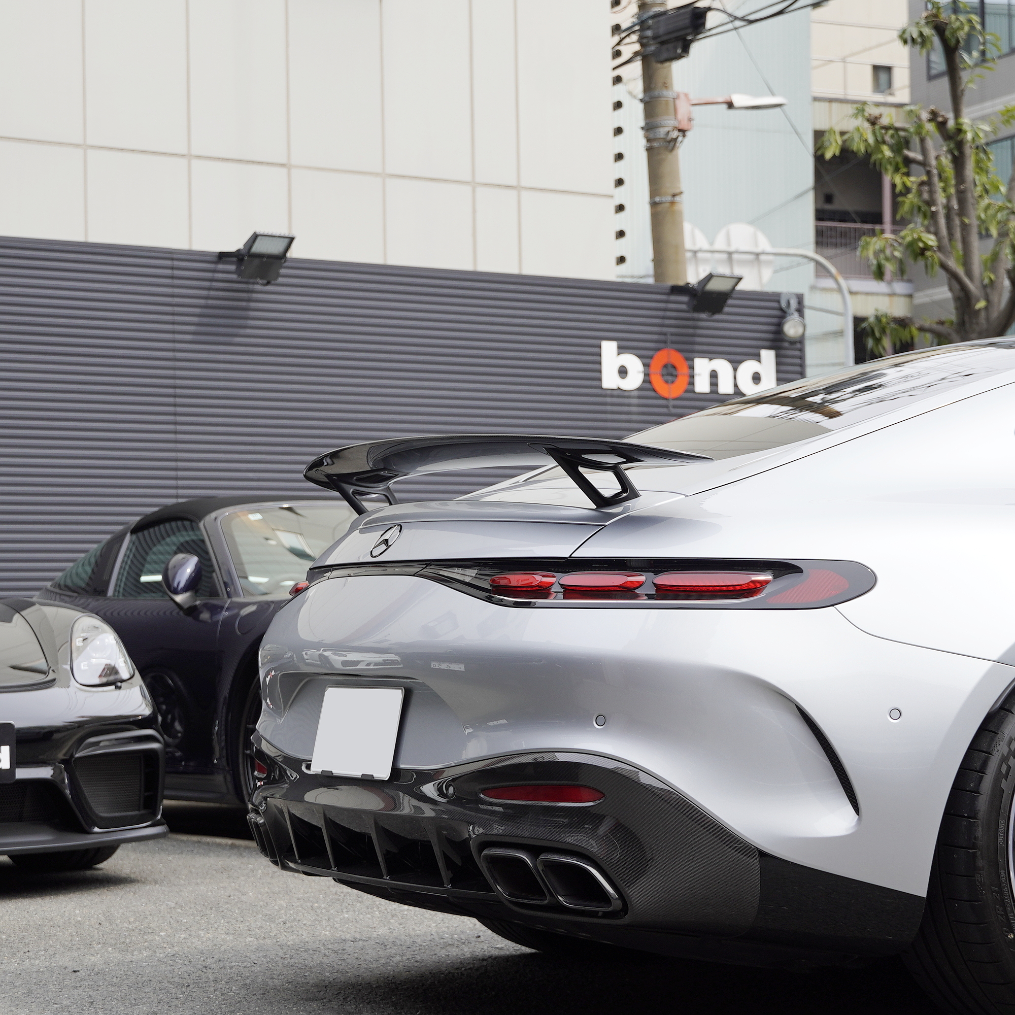 C192 AMG GT63 リアウィング カスタム