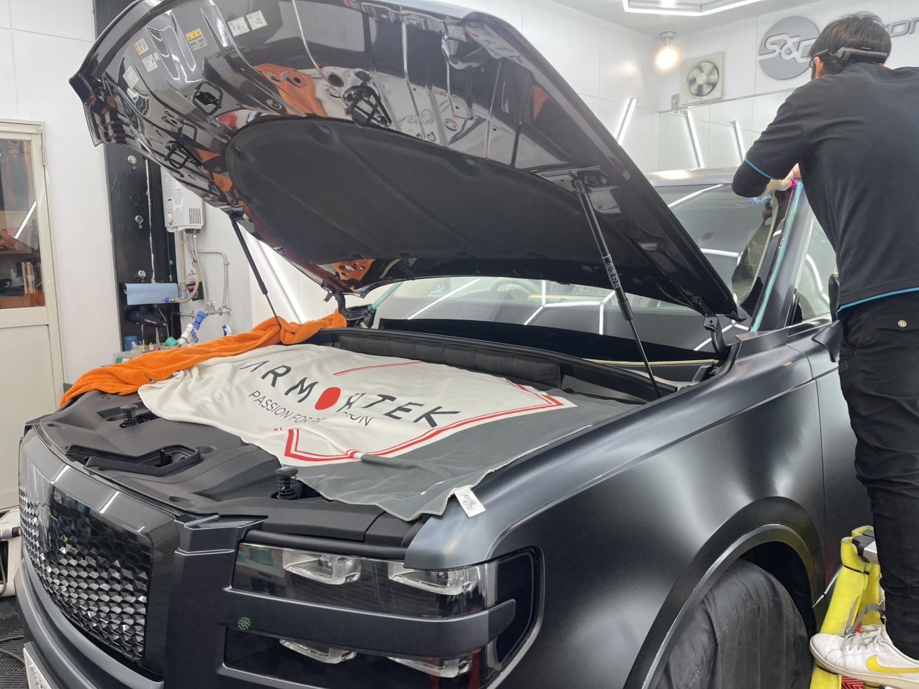 センチュリーSUV　マット　プロテクション　カスタム