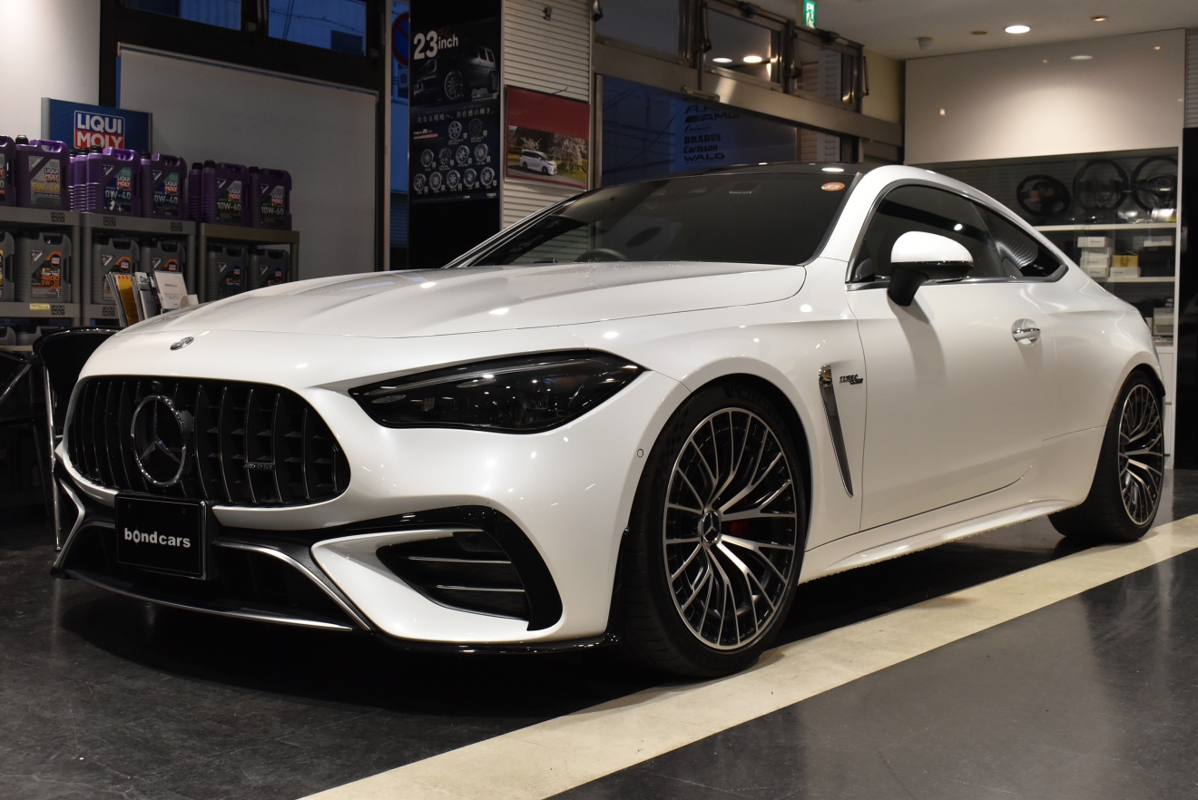 Mベンツ　メルセデスAMG　CLE53　ダイナミックパッケージ　エクスクルーシブデザインPKG　ローダウン　新着入庫車両　ボンドカーズ　ボンドグループ