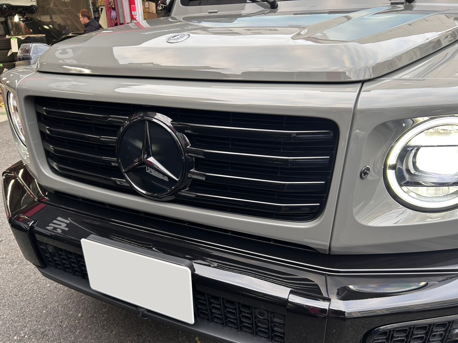 G450d　Edition MANUFAKTUR Icon　BRABUS　デジタルインナーミラー　電動サイドステップ