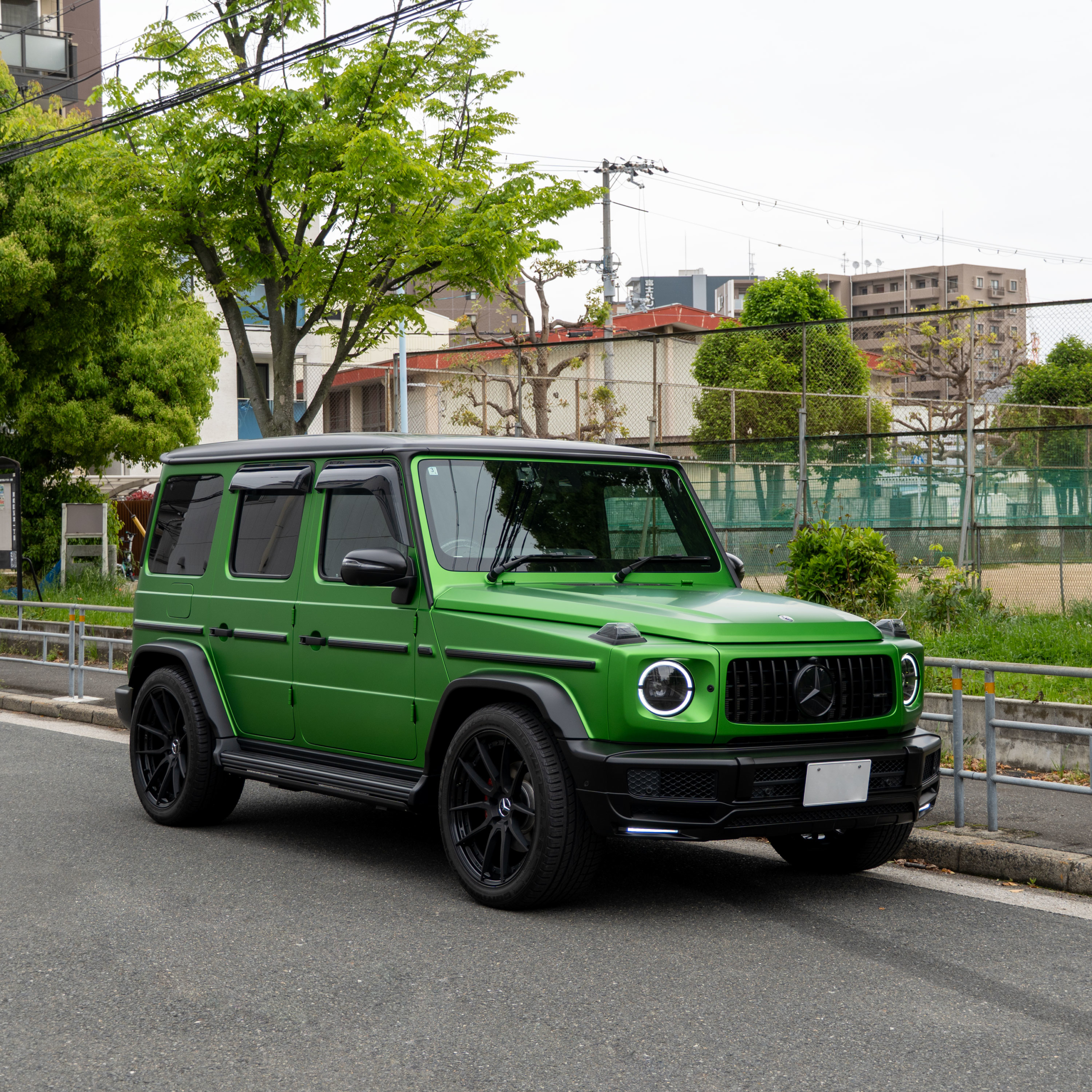 W463A G400d ﾎﾞﾃﾞｨｰﾌﾙﾗｯﾋﾟﾝｸﾞ施工 ｶﾗｰﾁｪﾝｼﾞ - 関西のメルセデスベンツ