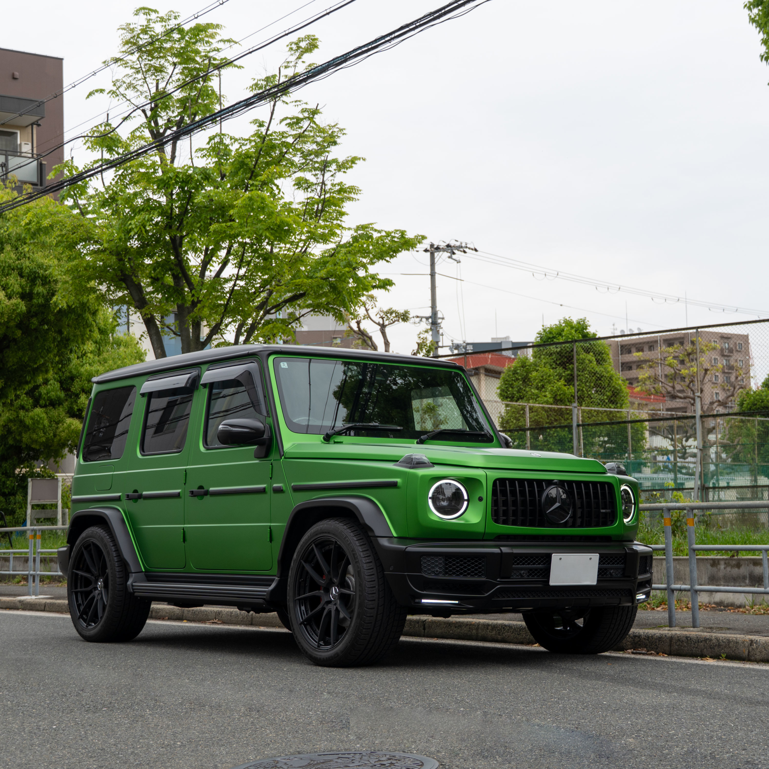 W463A G400d ﾎﾞﾃﾞｨｰﾌﾙﾗｯﾋﾟﾝｸﾞ施工 ｶﾗｰﾁｪﾝｼﾞ - 関西のメルセデスベンツ