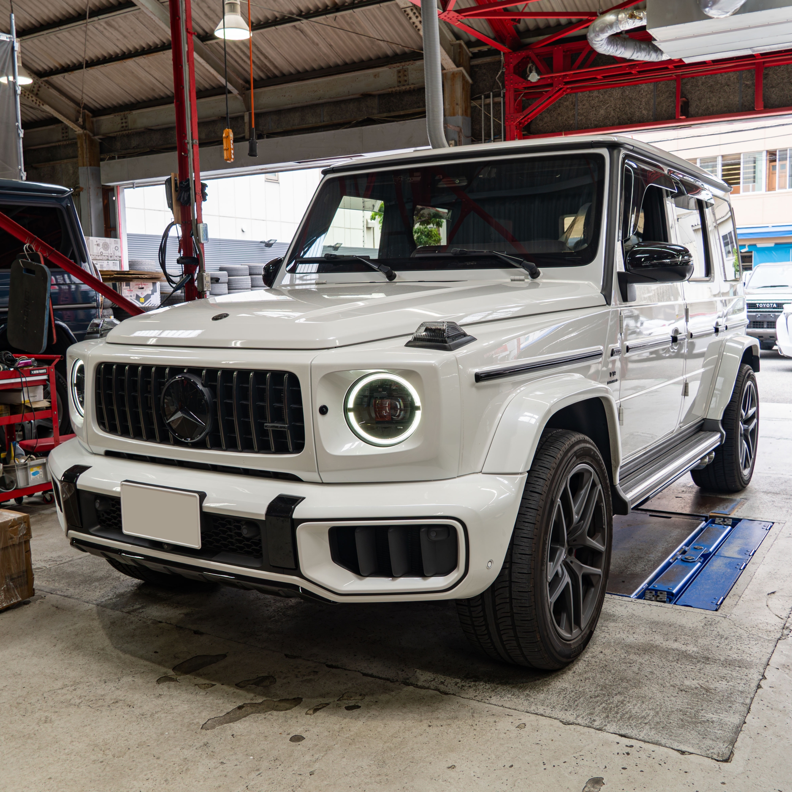 AMG W463さま専用 ボンド大阪 W465 G63 AMG×ブラッシュガード取り付け！！ - 関西の