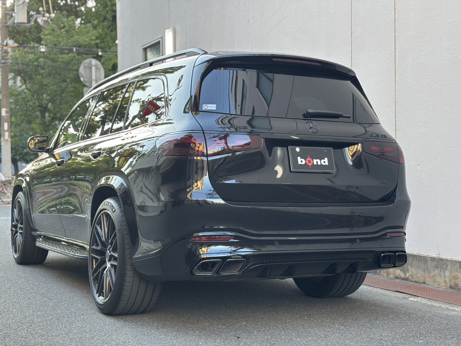 メルセデスAMG GLS63 ナイトパッケージ プロテクションフィルム PPF ブラックアウト カスタム bond大阪 ボンドカーズ ボンドグループ