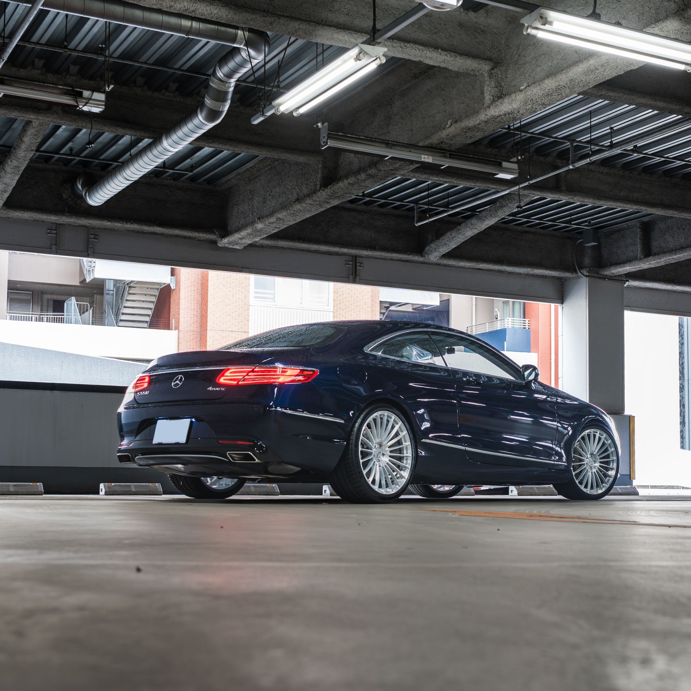 C217 S550クーペ BCforged ホイール交換　カスタム