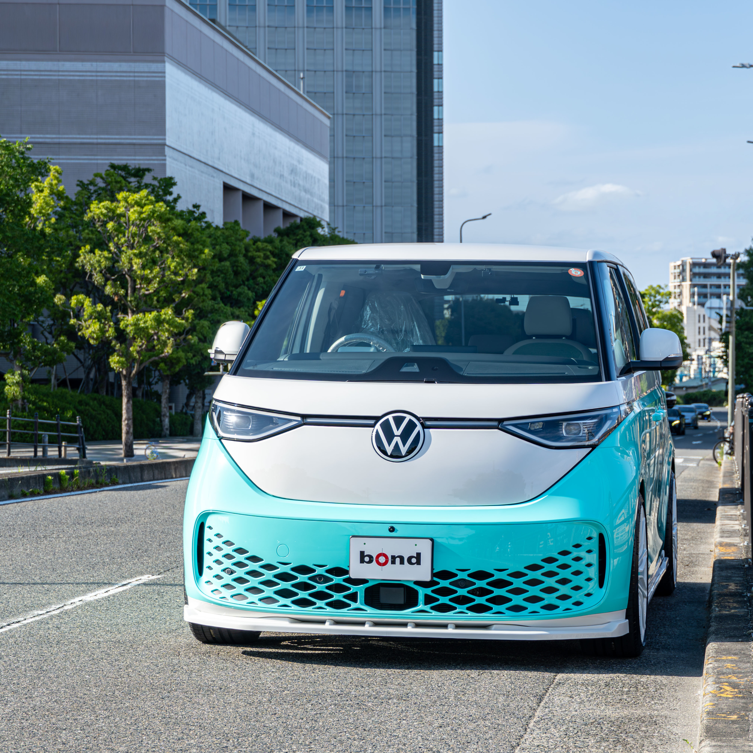 VW ID BUZZ×Brixton Forged・wrapping・MotorDrome Design Aero・Eibach　ボンド大阪