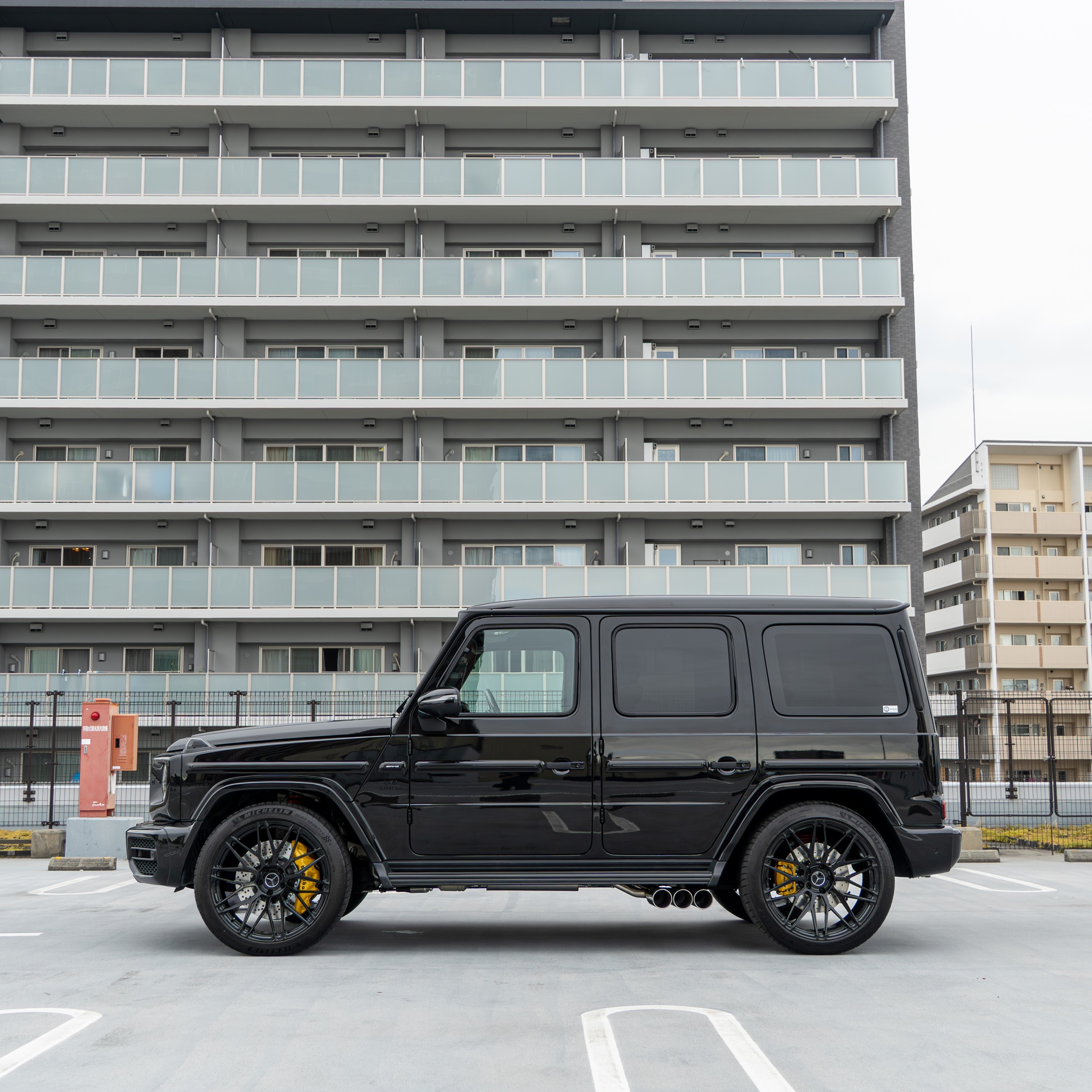 W463A AMG G63 H&R 車高調性 フロント下がり ダウンサス カスタム