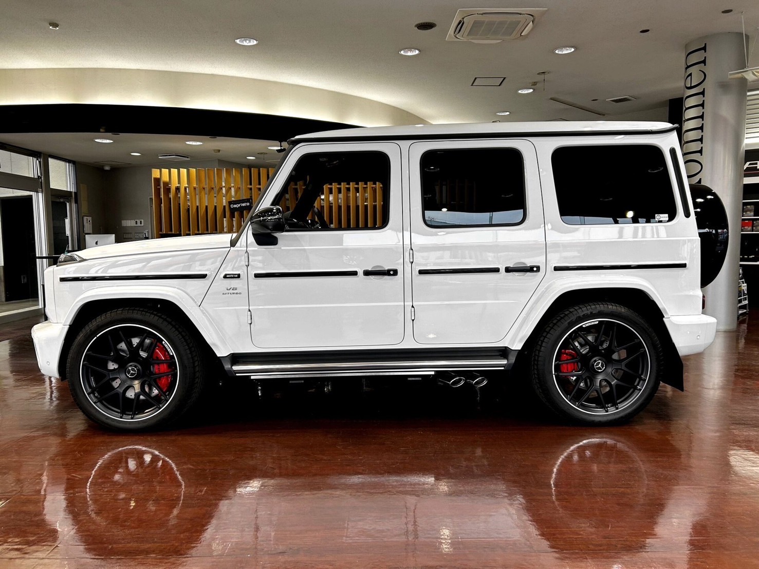 W463A AMG G63 H&R 車高調性 フロント下がり ダウンサス カスタム