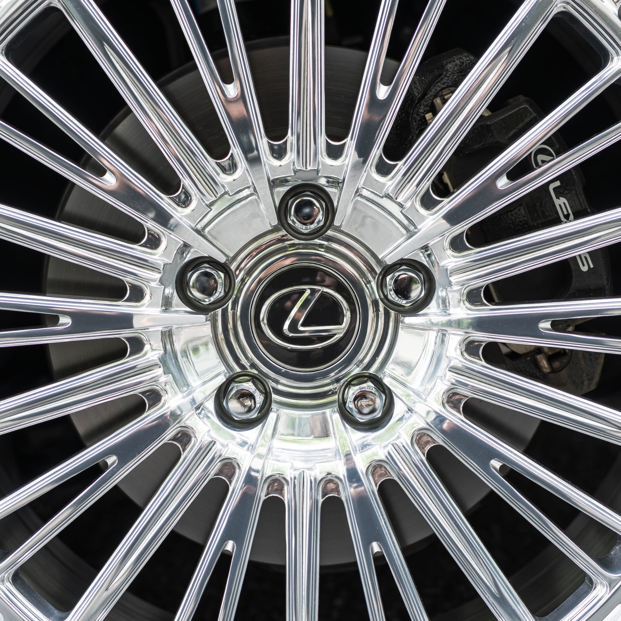 LEXUS LM ホイール交換 カスタム HAWKE forged