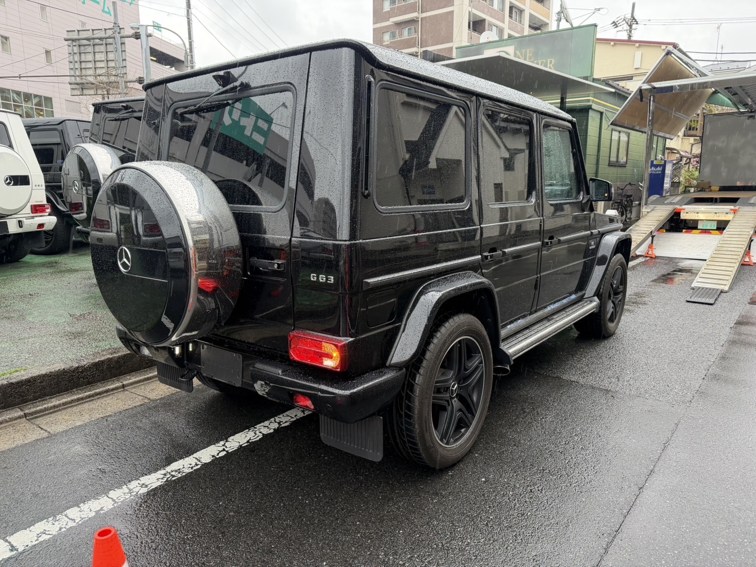 W463 G63 カスタム　マークレス　スムージング　ブラックアウト