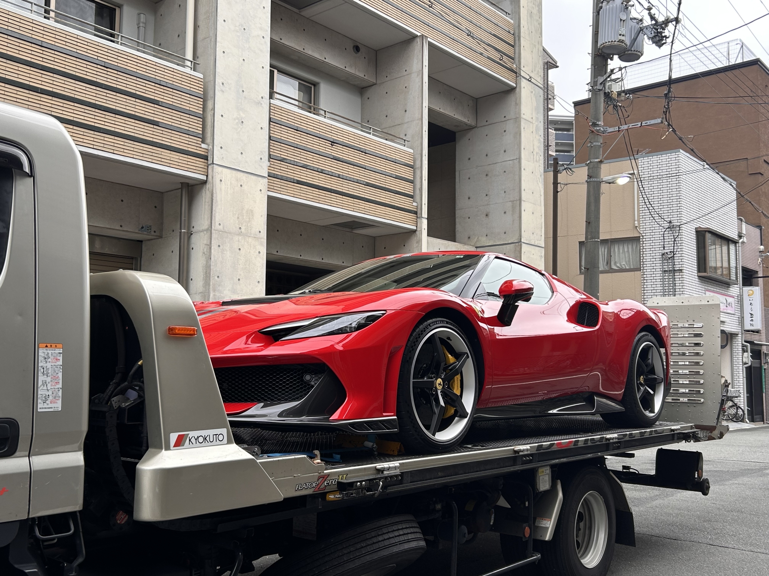 フェラーリ 296スペチアーレ プロテクションフィルム