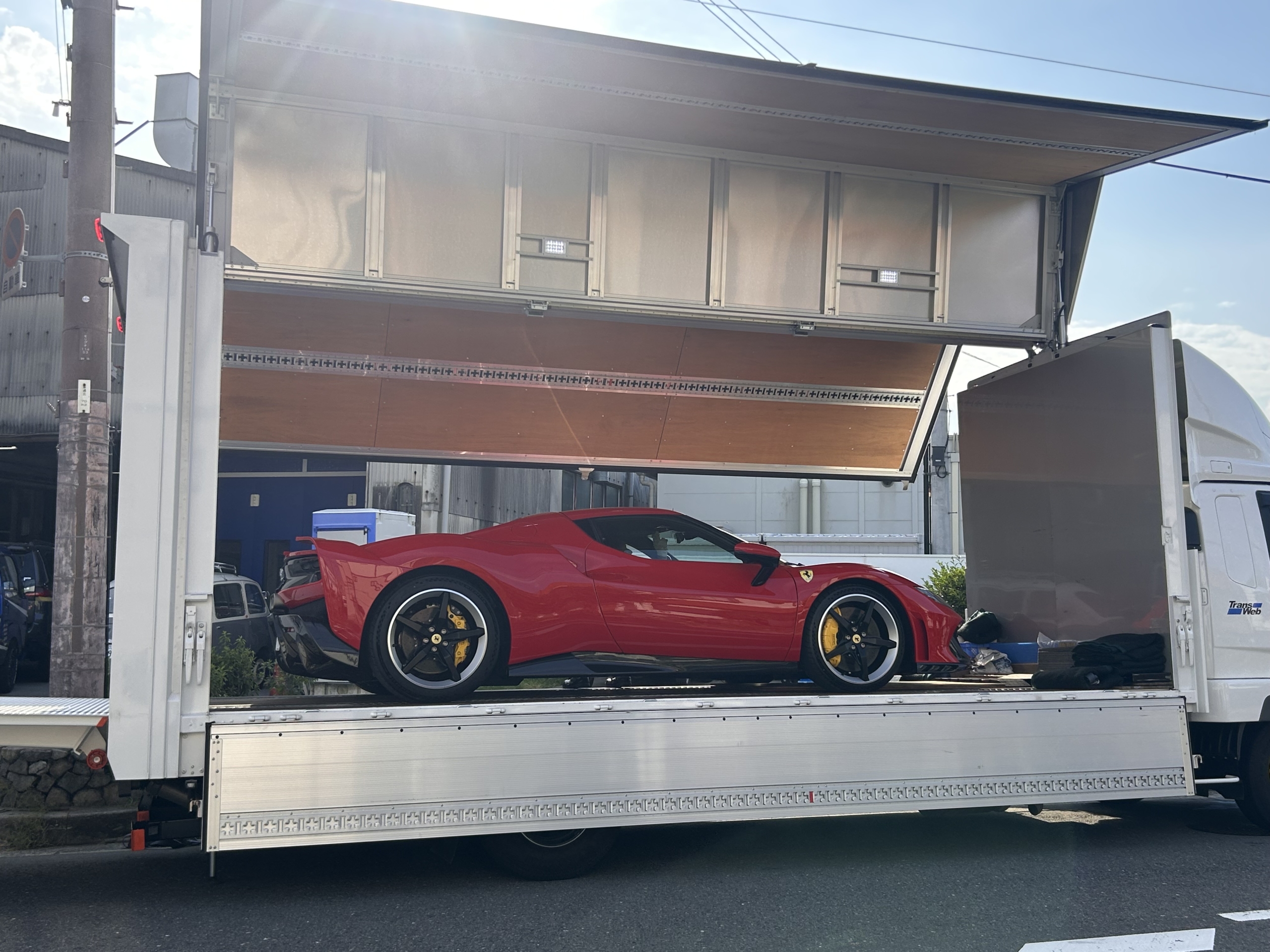 フェラーリ 296スペチアーレ プロテクションフィルム
