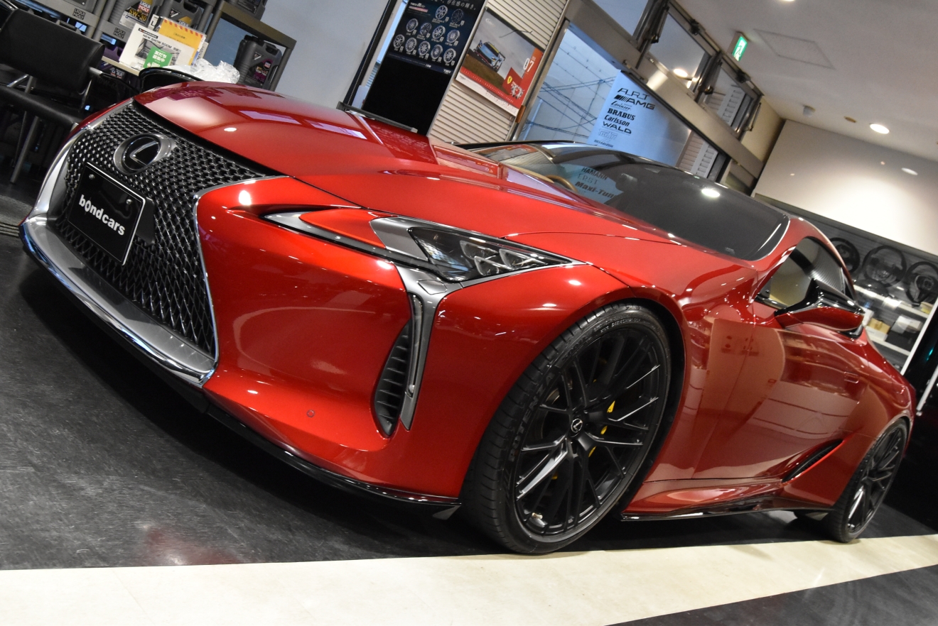 LEXUS　LC500　Sパッケージ　ローダウン　マークレビンソン　TRD　ボンドカーズ　新着入庫車両　ボンド大阪　ボンドグループ