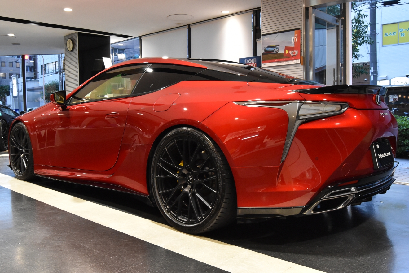 LEXUS　LC500　Sパッケージ　ローダウン　マークレビンソン　TRD　ボンドカーズ　新着入庫車両　ボンド大阪　ボンドグループ