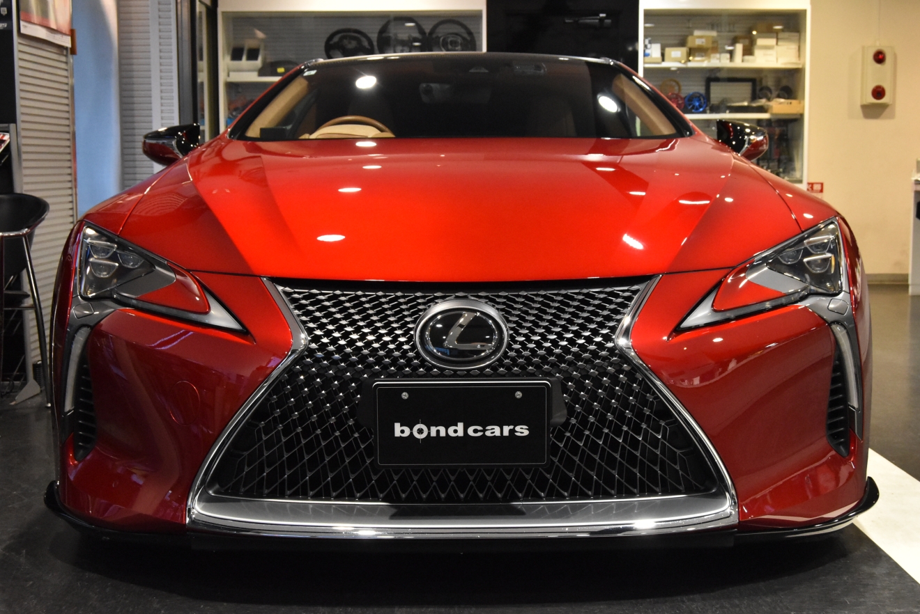 LEXUS　LC500　Sパッケージ　ローダウン　マークレビンソン　TRD　ボンドカーズ　新着入庫車両　ボンド大阪　ボンドグループ