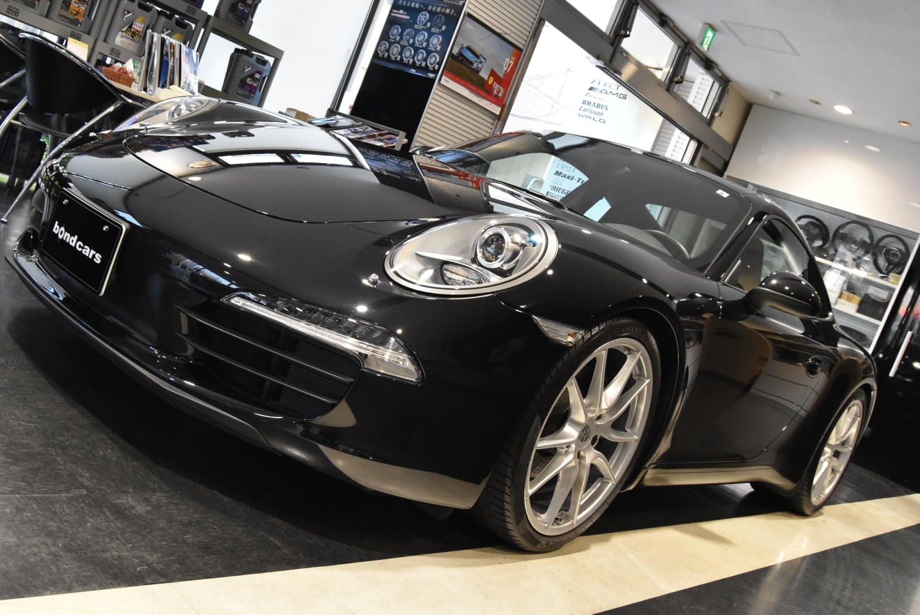 Porsche　ポルシェ　911　カレラ　991.1　NAエンジン　奇跡のワンオーナー　走行１万キロ未満　ボンド大阪　ボンドカーズ　ボンドグループ　