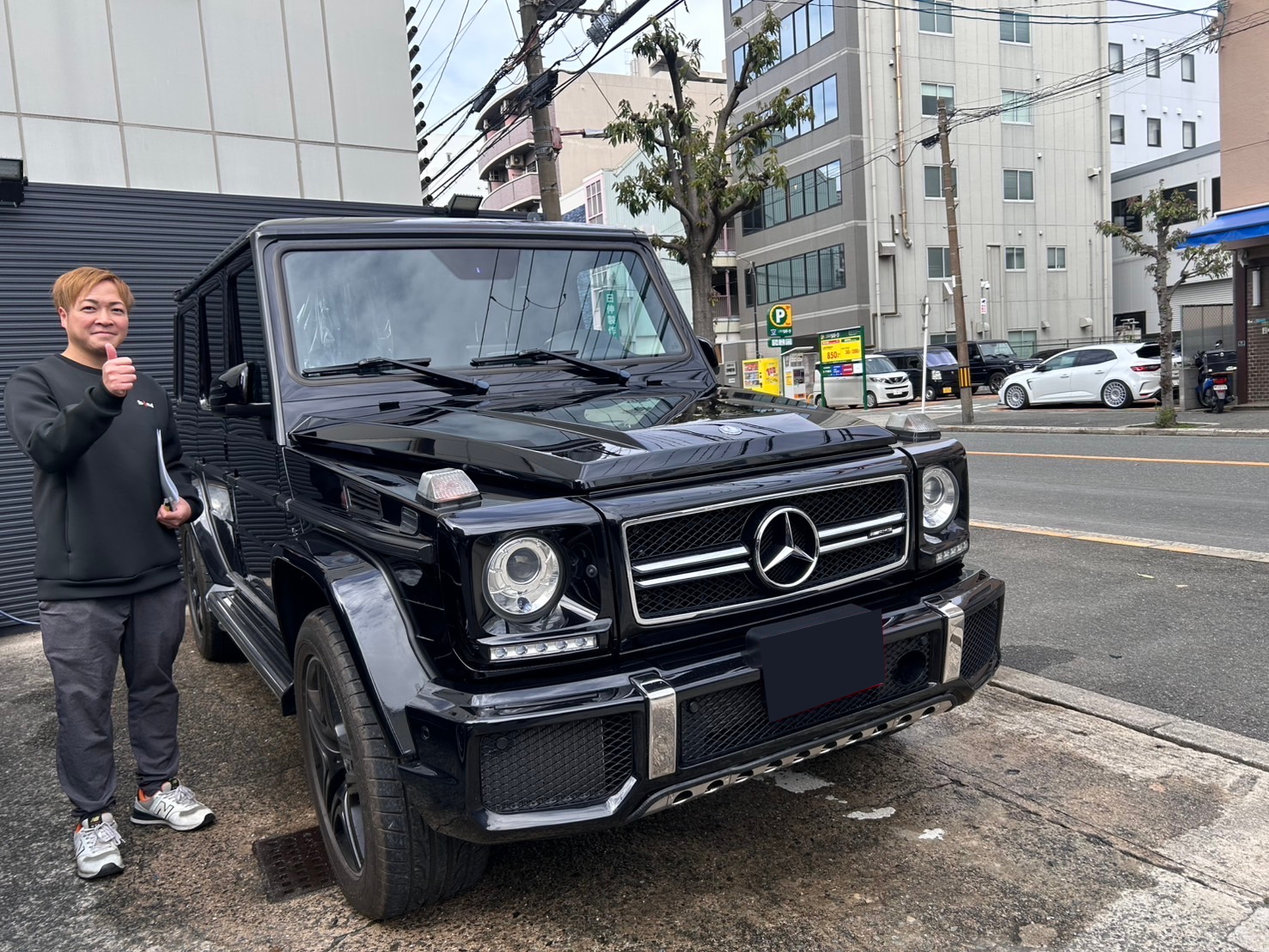 W463 G63 カスタム　マークレス　スムージング　ブラックアウト