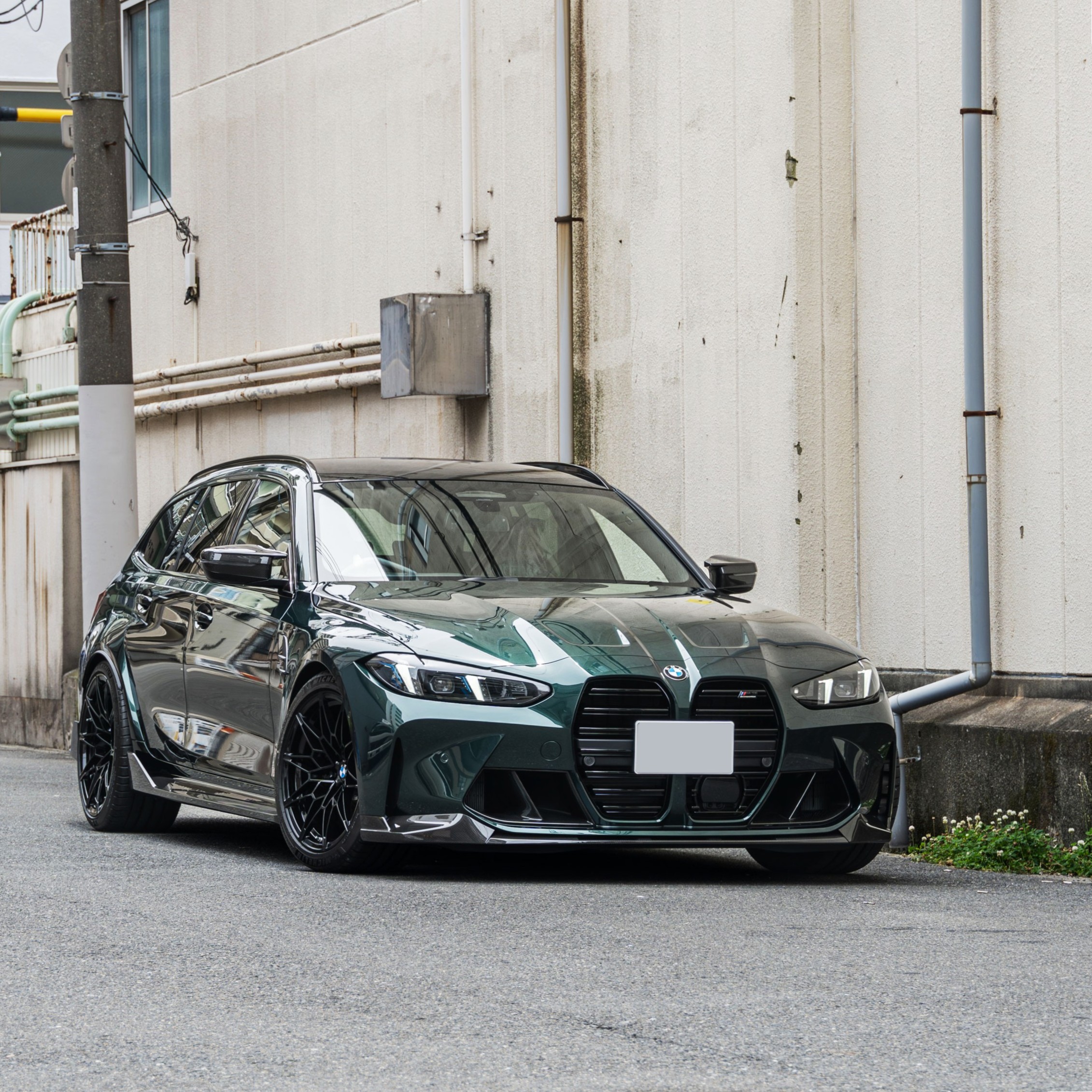 BMW G81 M3ツーリング EIBACH アイバッハ　ダウンサス　スペーサー　