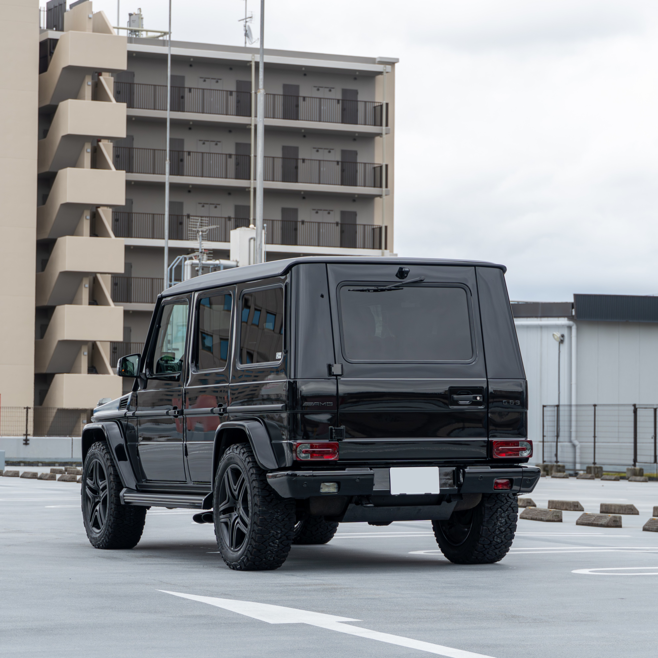 W463 G63 カスタム　マークレス　スムージング　ブラックアウト