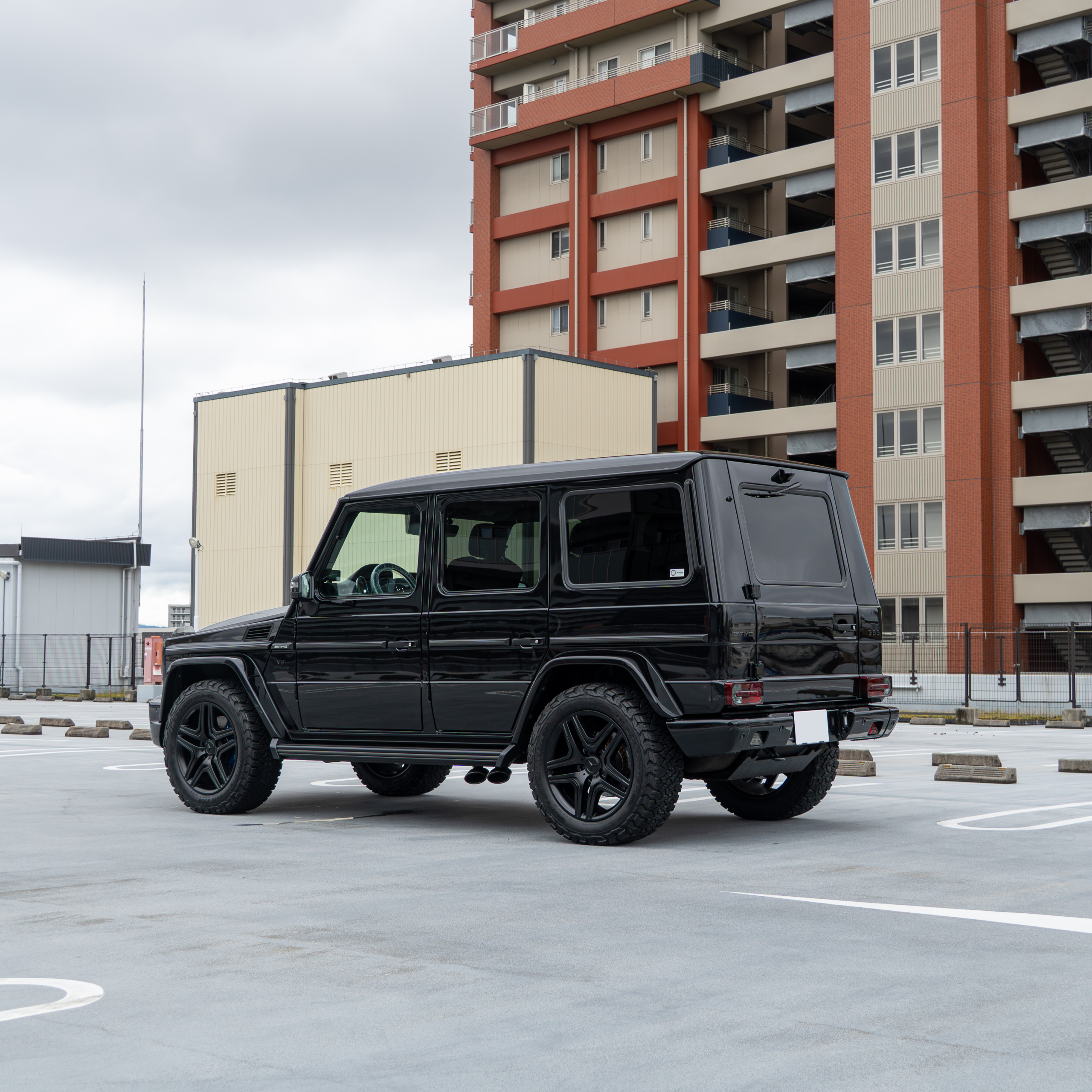 W463 G63 カスタム　マークレス　スムージング　ブラックアウト