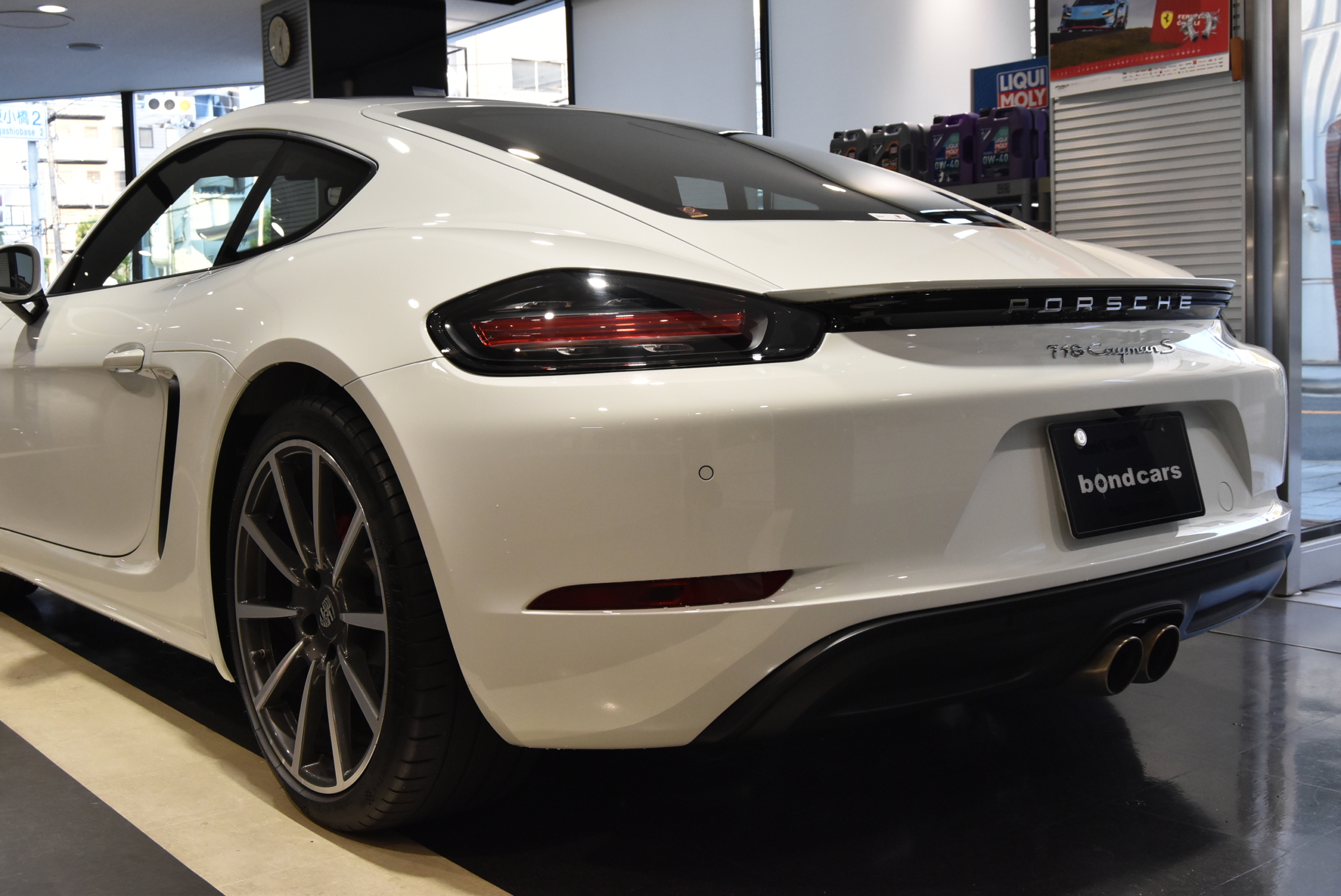 718ケイマンＳ ポルシェキーレスエントリー&ドライブ スポーツクロノ オートエアコン 電動格納ミラー バックカメラ 20インチAW レッドキャリパー パークセンサー シートヒーター