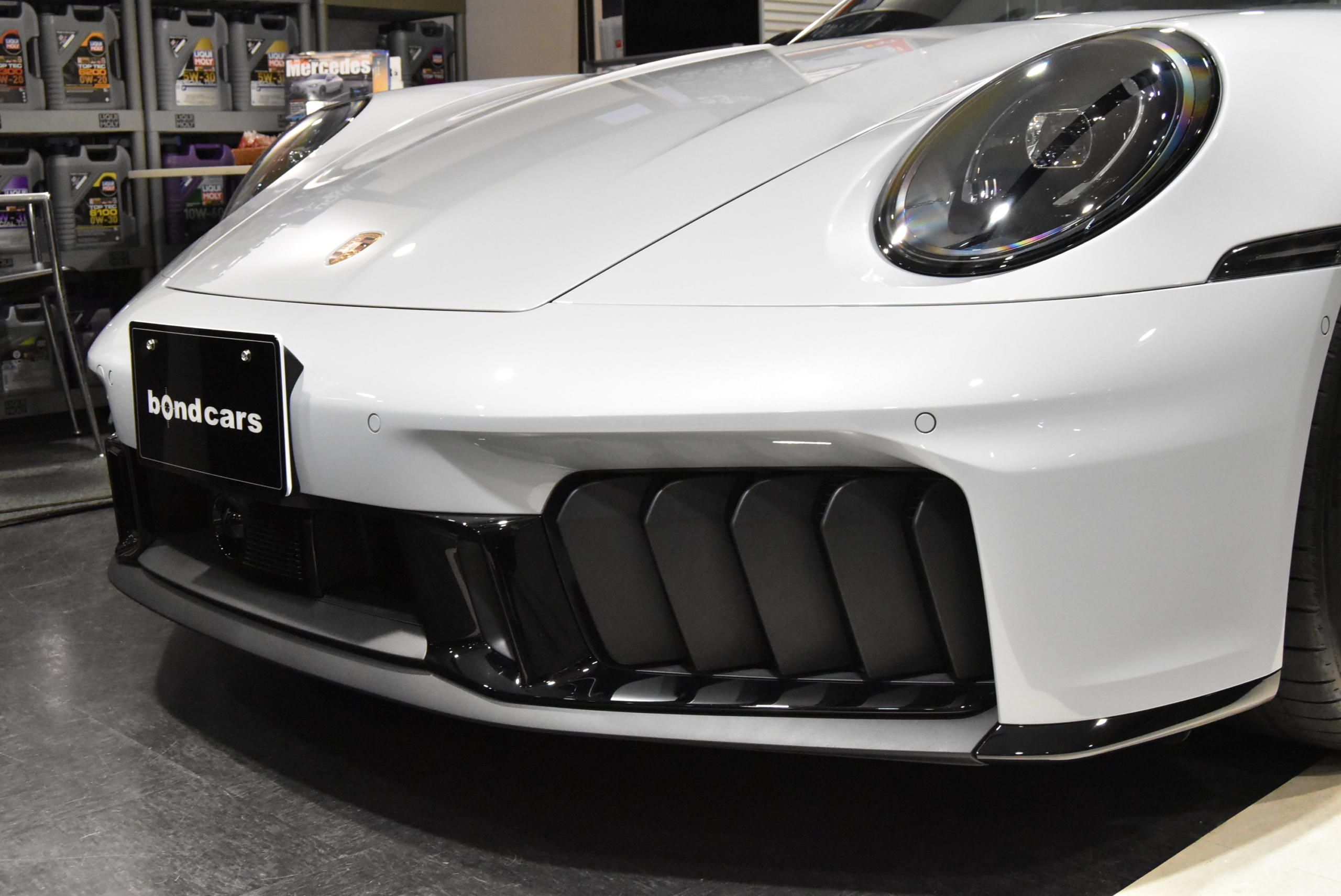 992.2カレラGTSカブリオレ　アイスグレーM スポーツシート(14Way) ベンチレーション エクステリアPKG フロントリフト スポーツテールパイプ イルミドアシルガード BOSEサラウンド