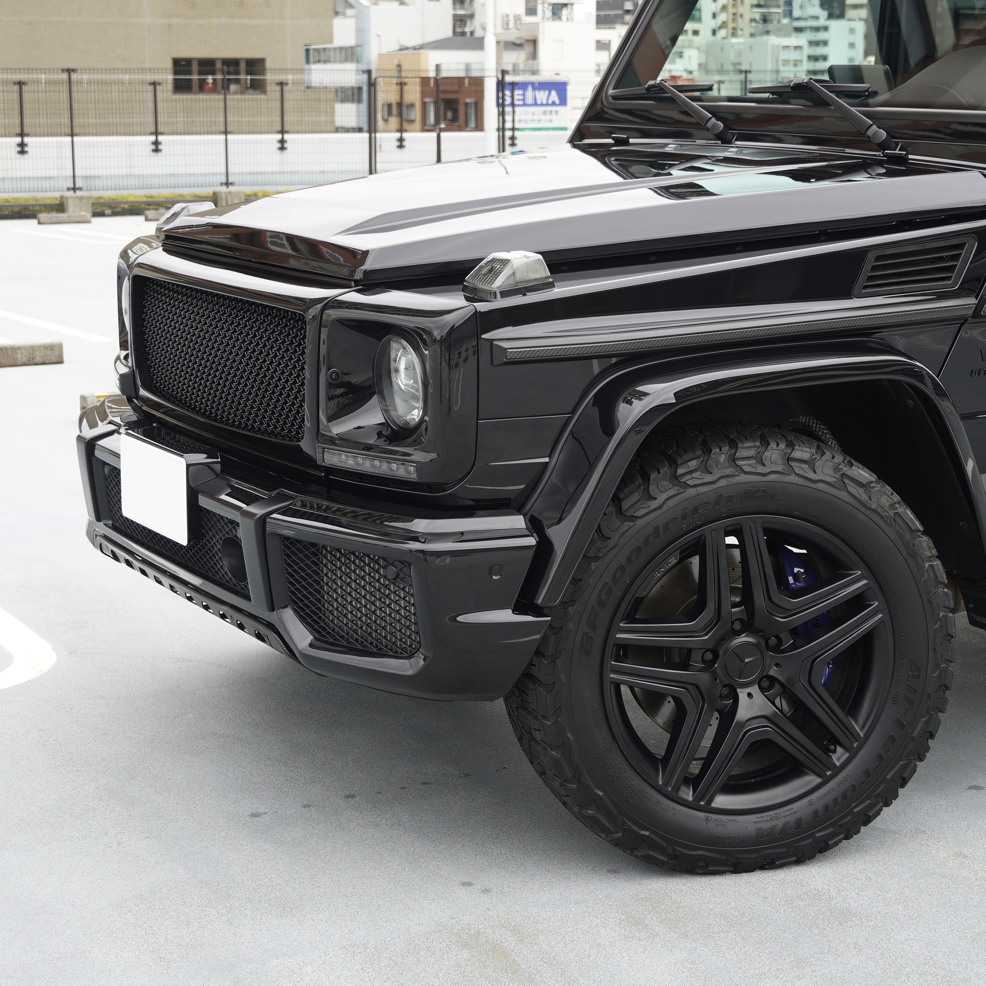W463 G63 カスタム　マークレス　スムージング　ブラックアウト