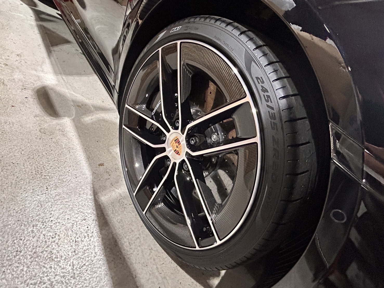 ポルシェ　992.2　マットブラック　エアロ　カスタム