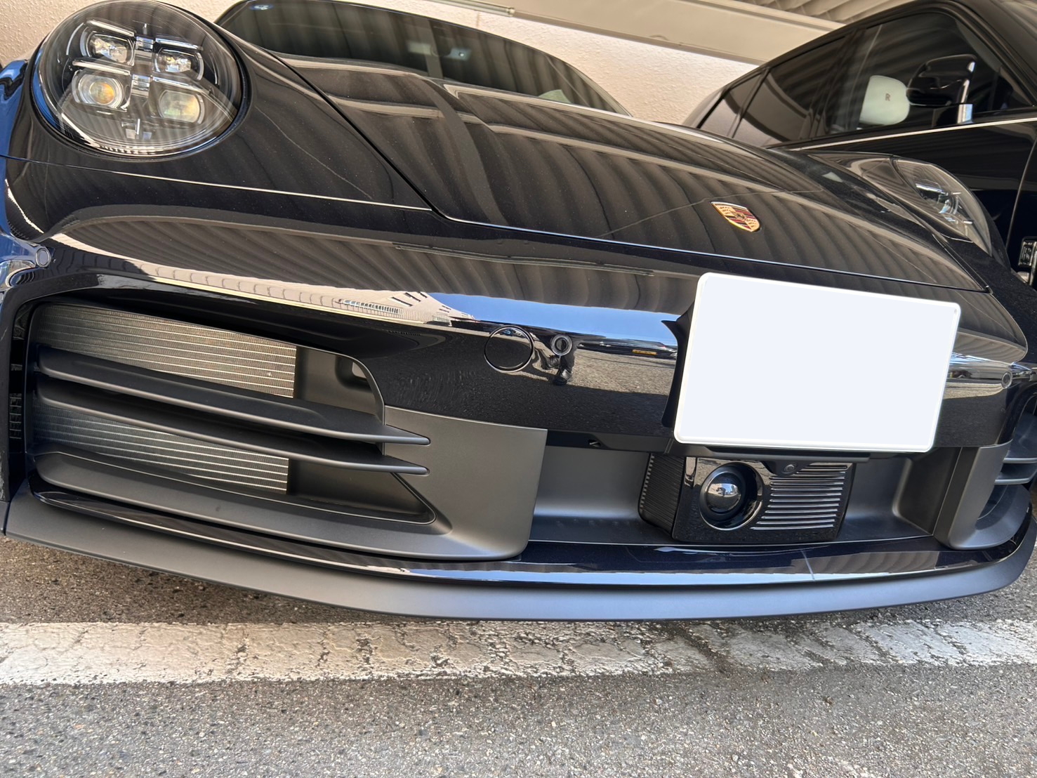 ポルシェ　992.2　マットブラック　エアロ　カスタム