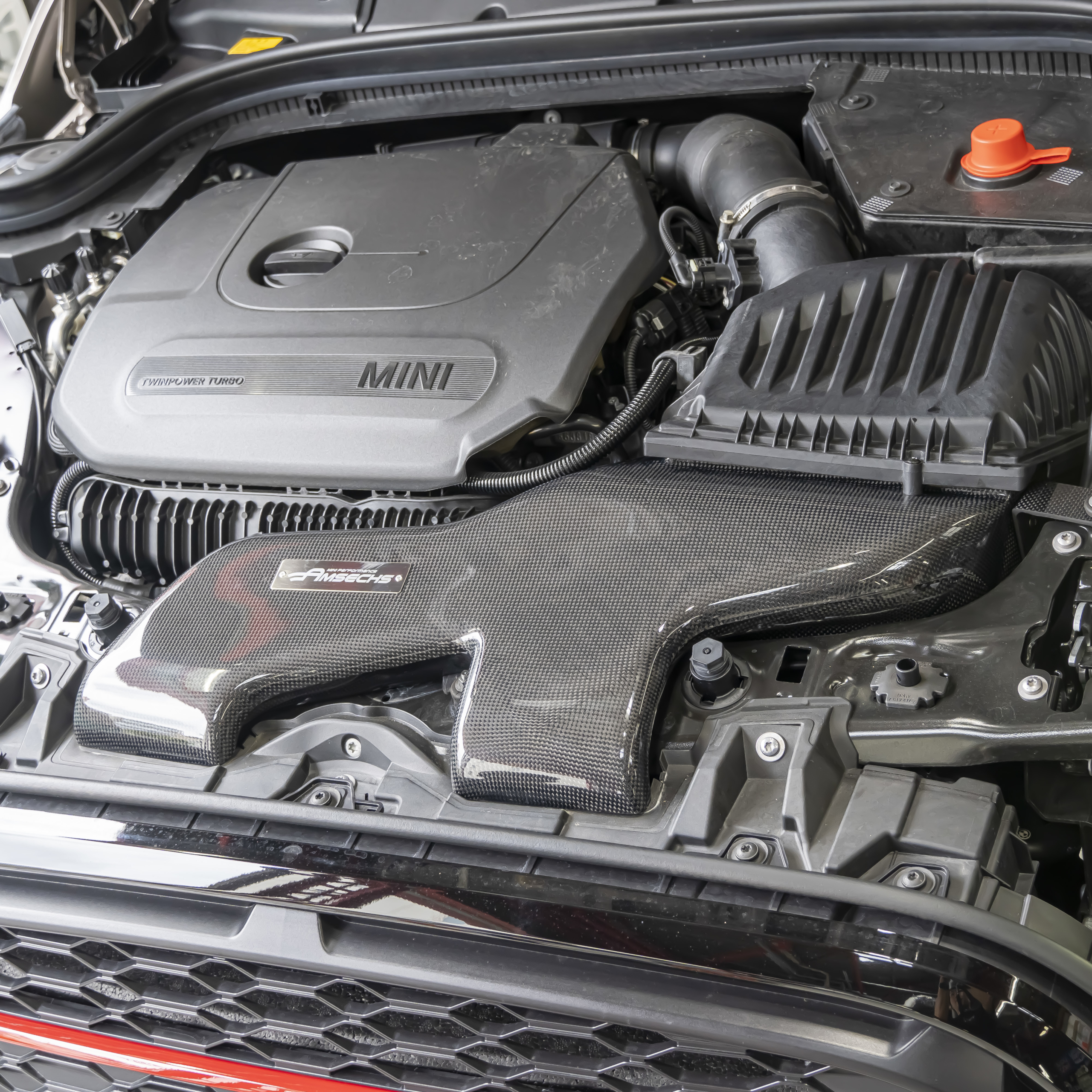MINI F56 JCW LCI2×K&Nフィルター・AMZECHS インテークキット取り付け！　ボンド大阪