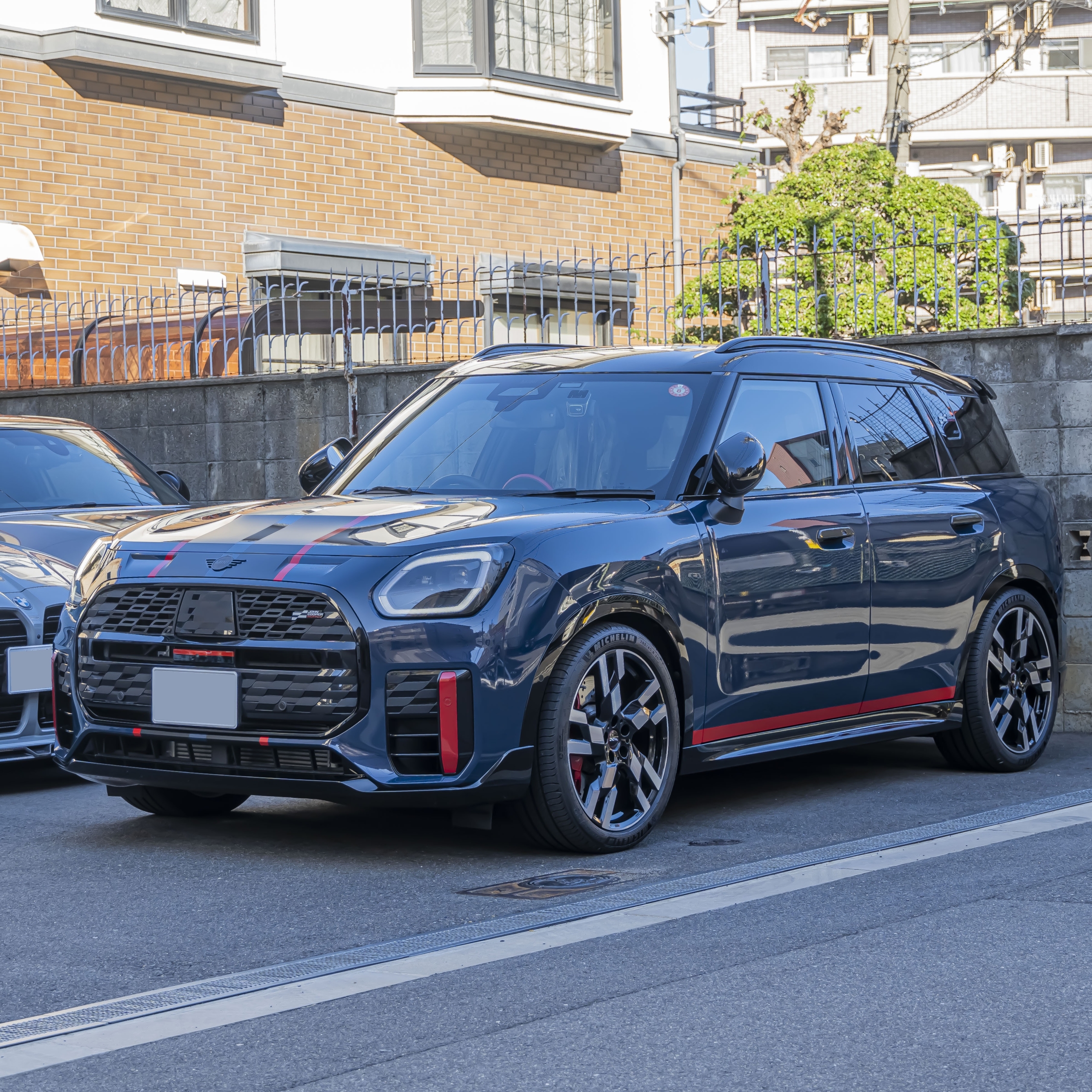 MINI U25 カントリーマン JCW×ストライプ施工！！　ボンド大阪