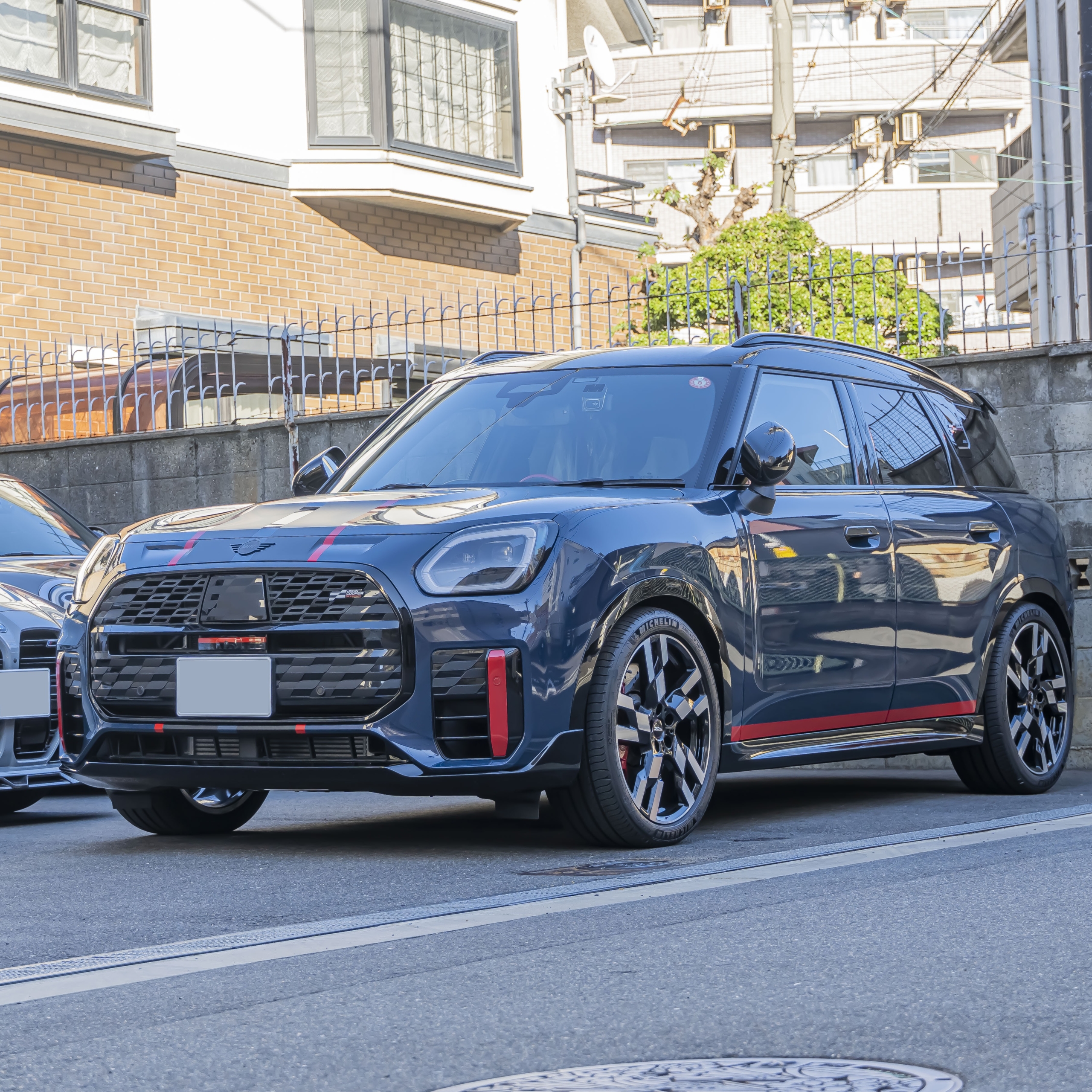 MINI U25 カントリーマン JCW×ストライプ施工！！　ボンド大阪
