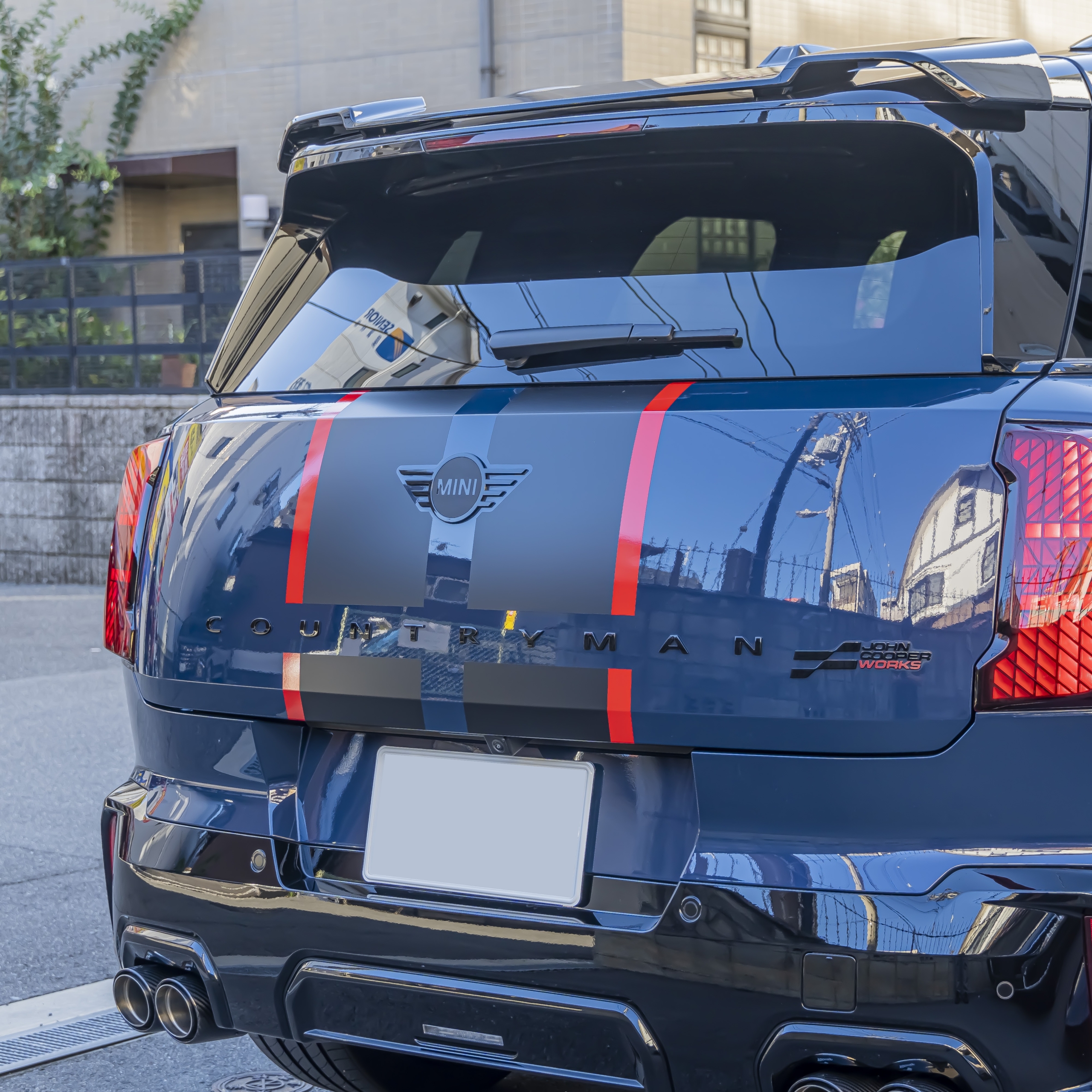 MINI U25 カントリーマン JCW×ストライプ施工！！　ボンド大阪
